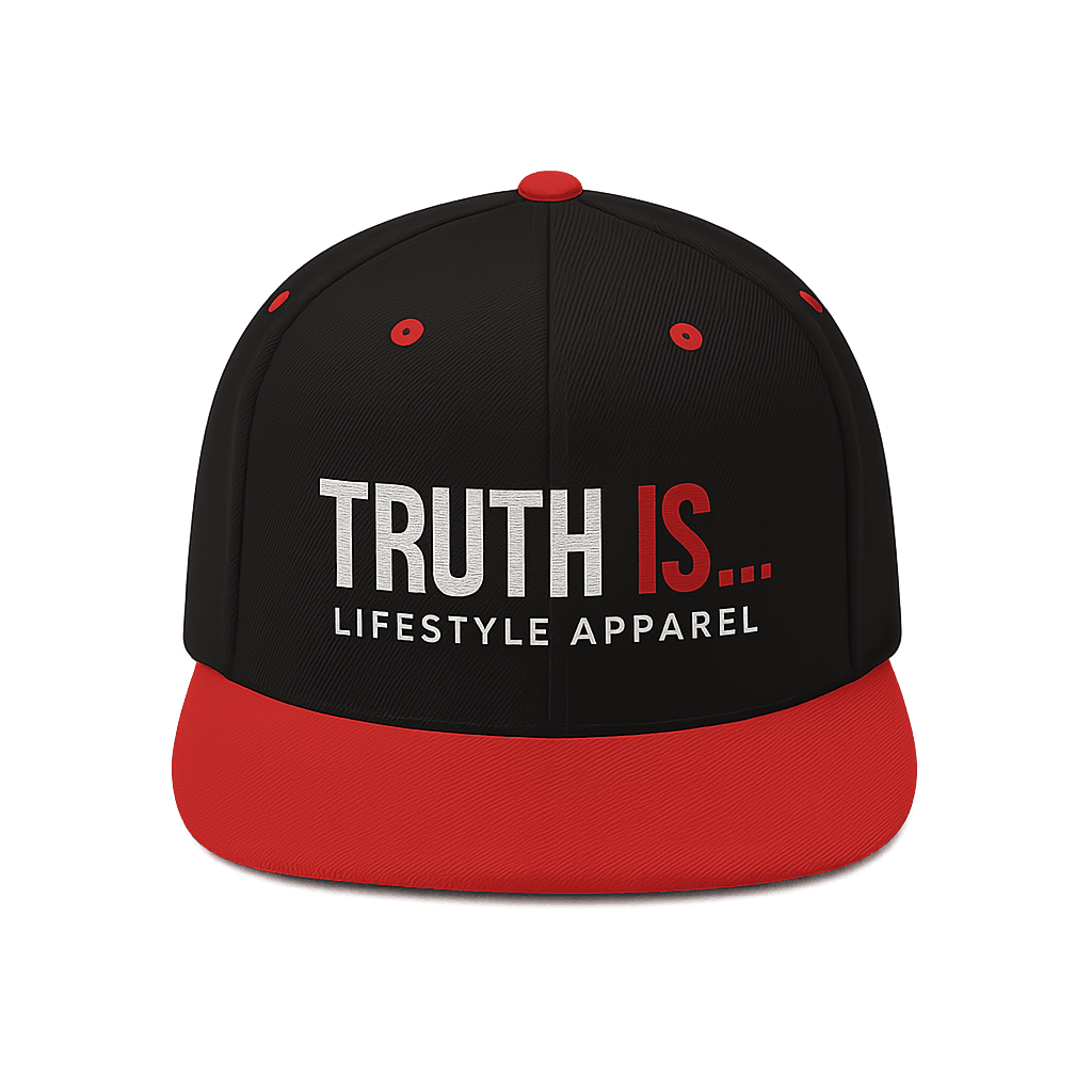Snapback Hat - Truth is life Style
