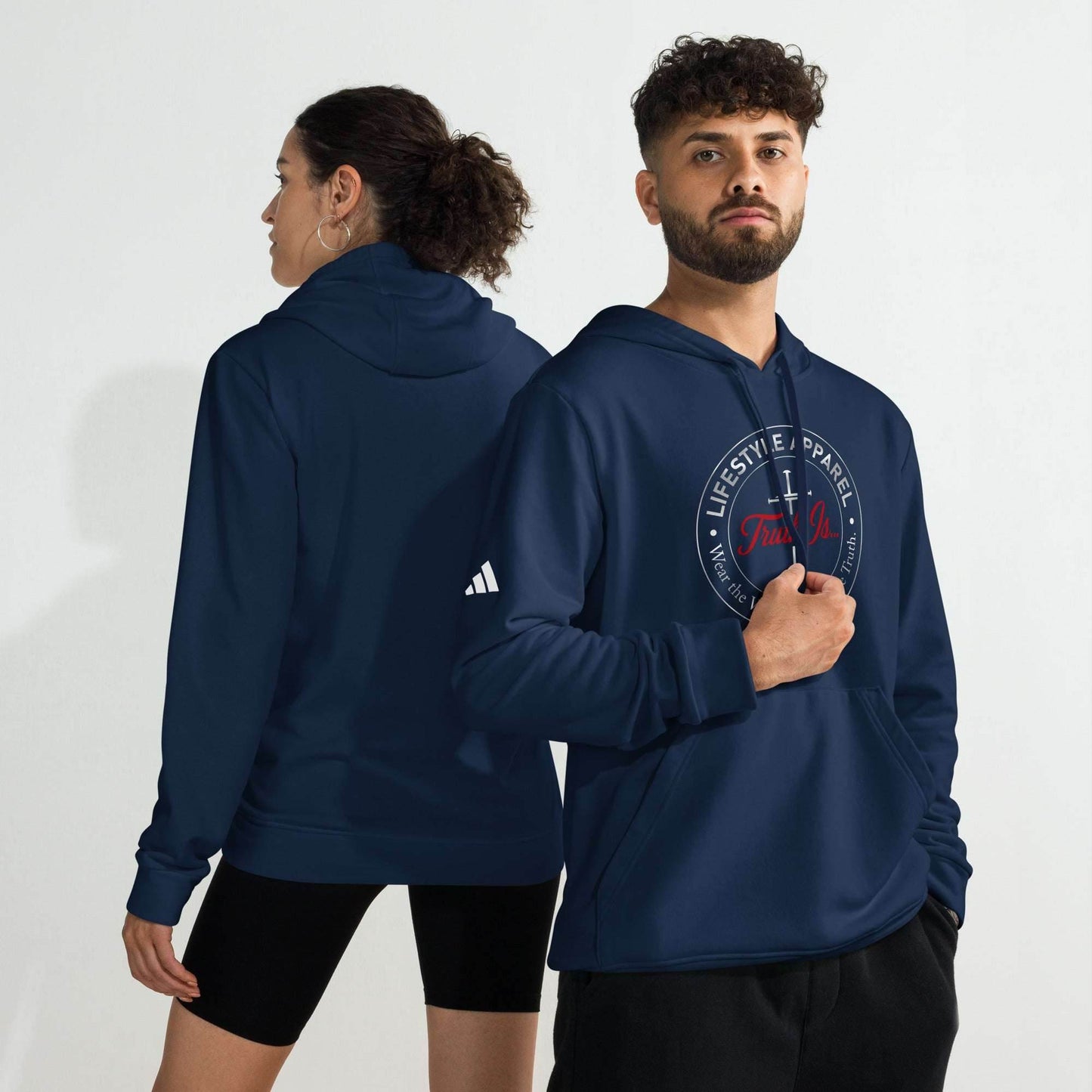 adidas fleece hoodie - Truth is life Style