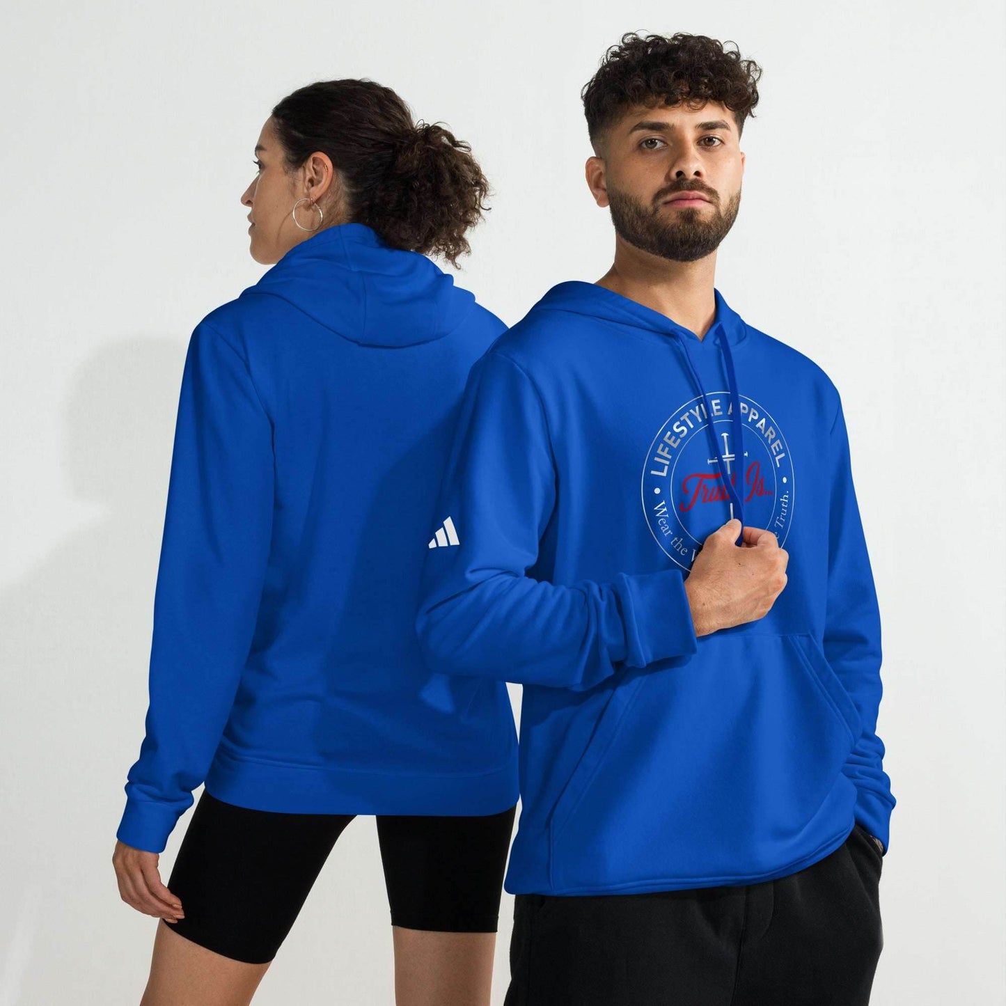 adidas fleece hoodie - Truth is life Style