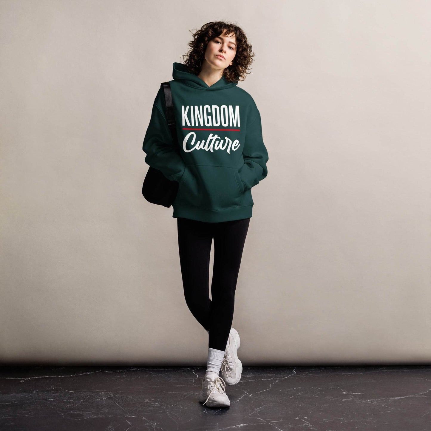 Unisex oversized hoodie - Truth is life Style