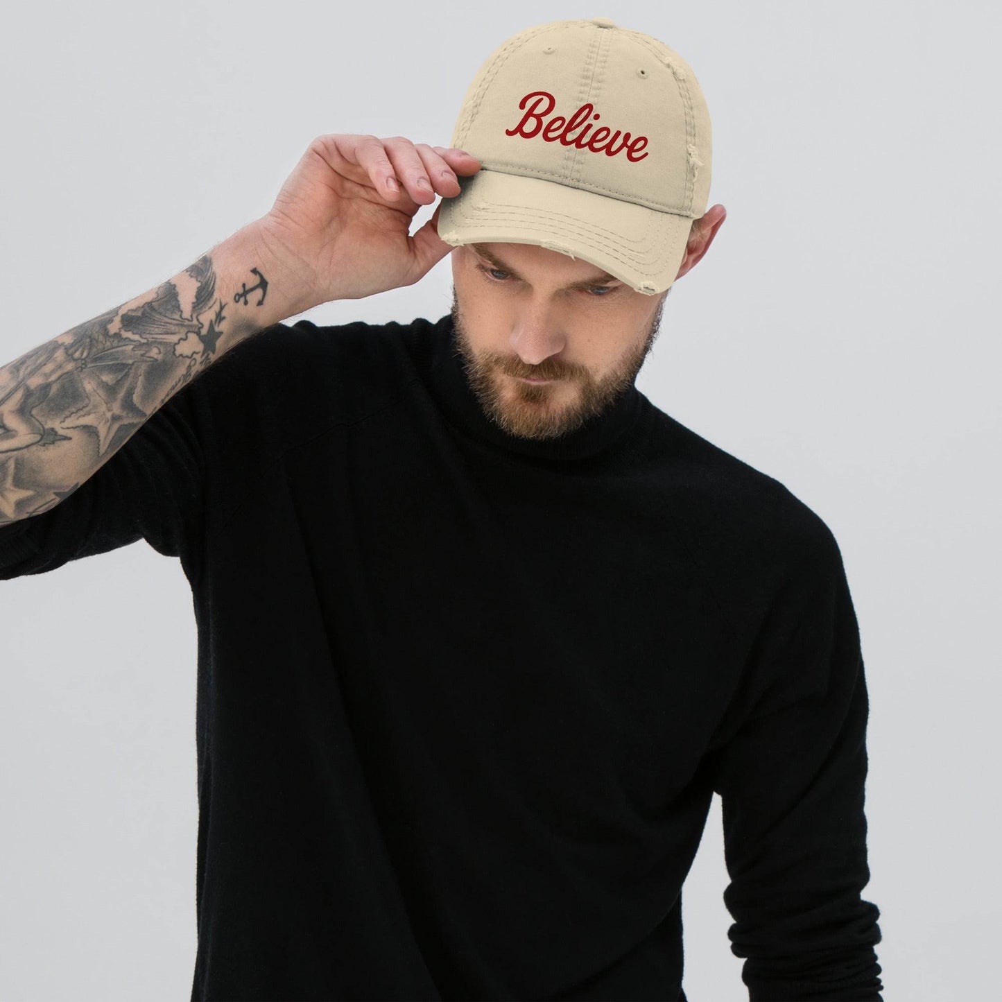 Distressed Dad Hat - Truth is life Style