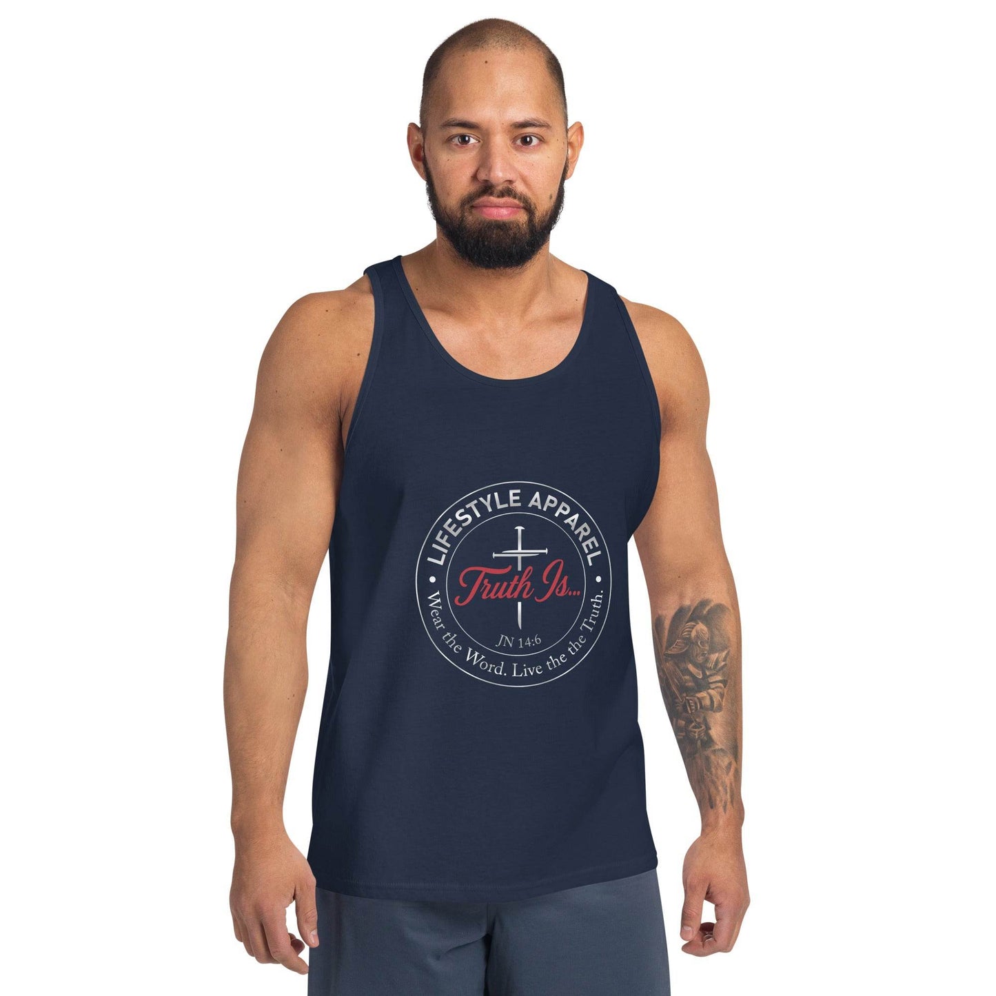 Men's Tank Top - Truth is life Style