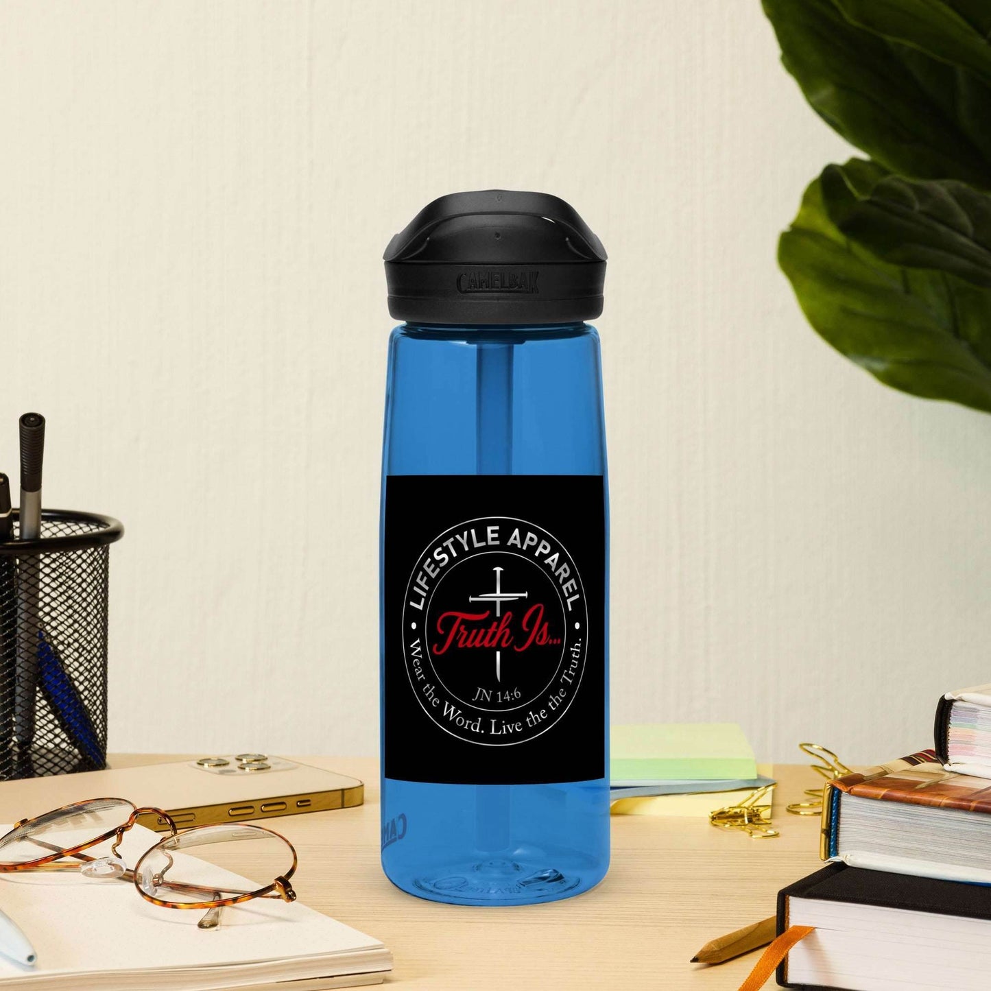 Sports water bottle - Truth is life Style
