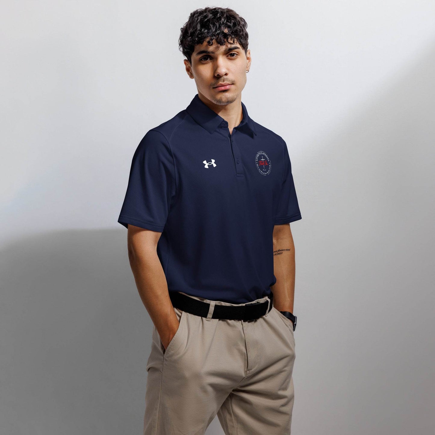 Under Armour® men's polo - Truth is life Style