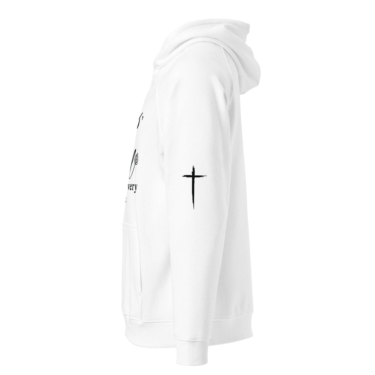 Unisex eco raglan hoodie - Truth is life Style