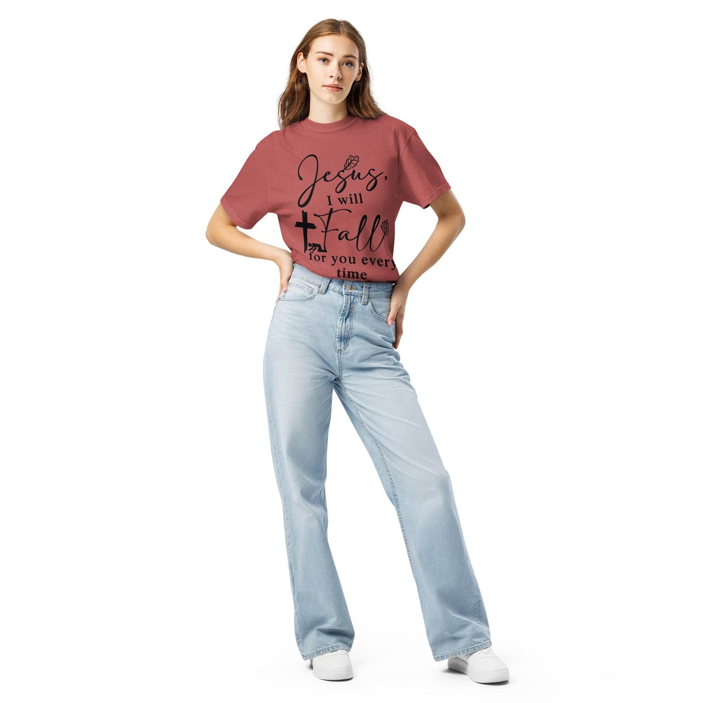 Unisex garment-dyed heavyweight t-shirt - Truth is life Style