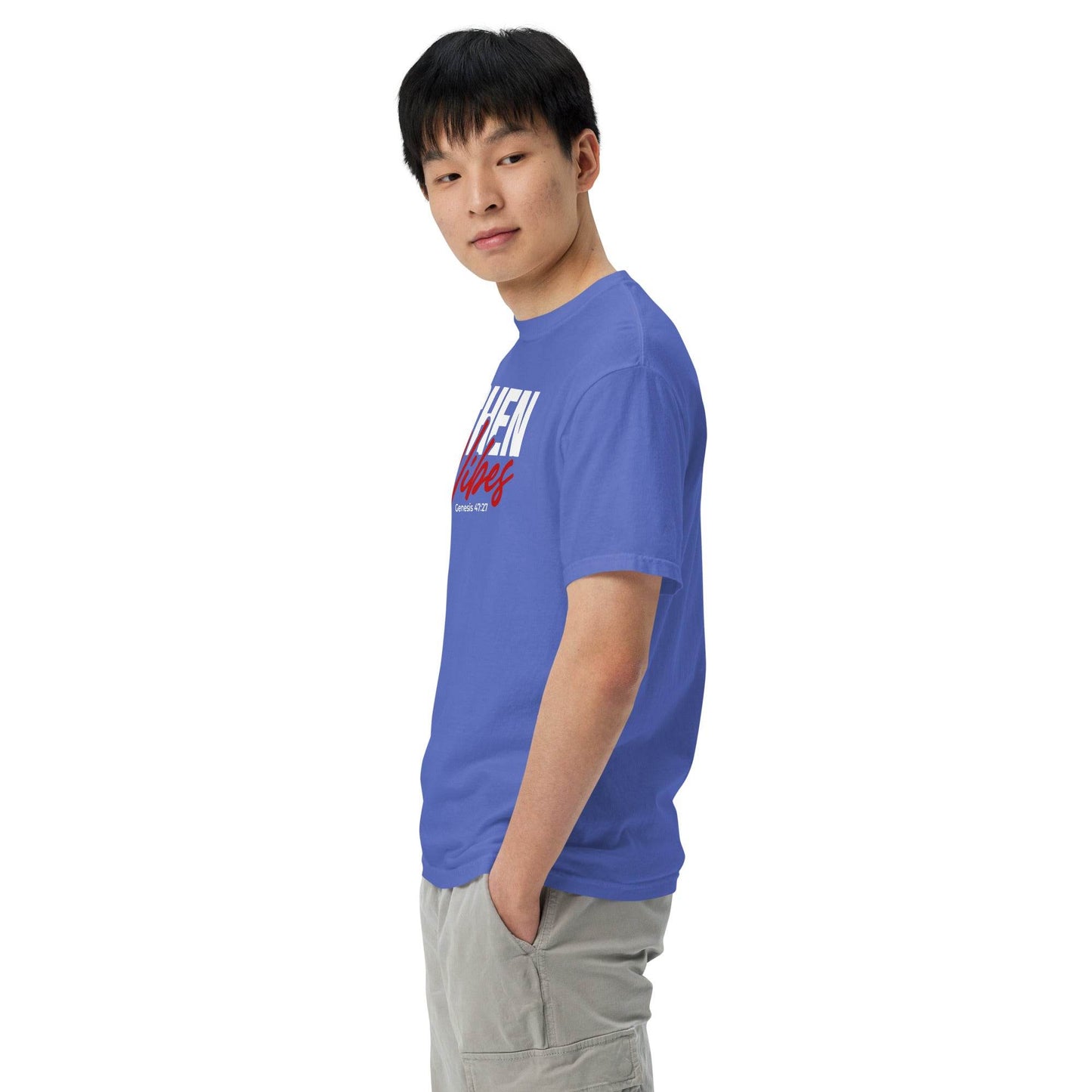 Unisex garment-dyed heavyweight t-shirt - Truth is life Style