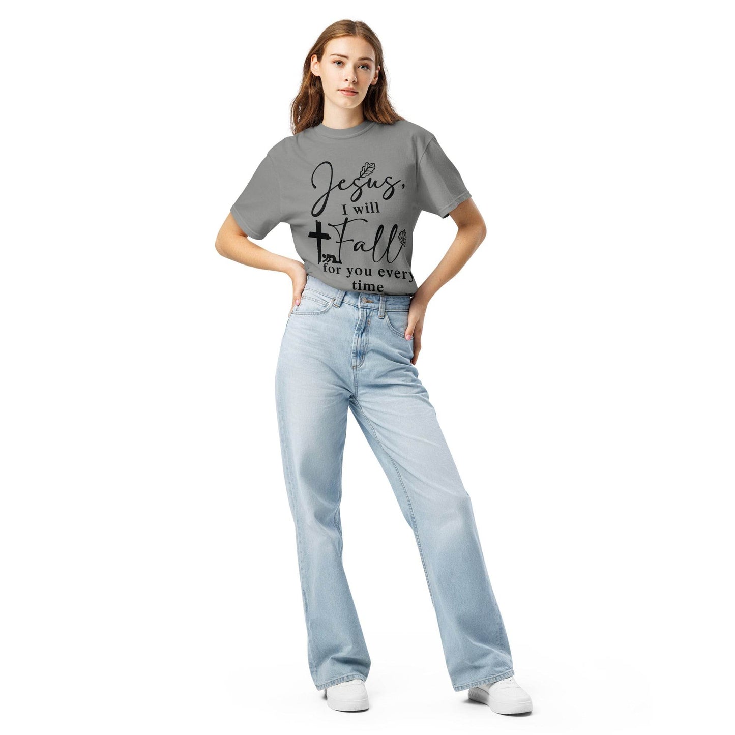 Unisex garment-dyed heavyweight t-shirt - Truth is life Style