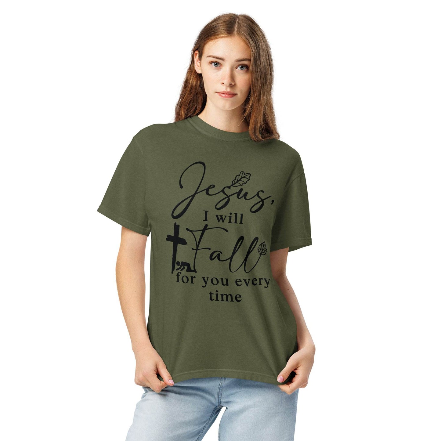 Unisex garment-dyed heavyweight t-shirt - Truth is life Style