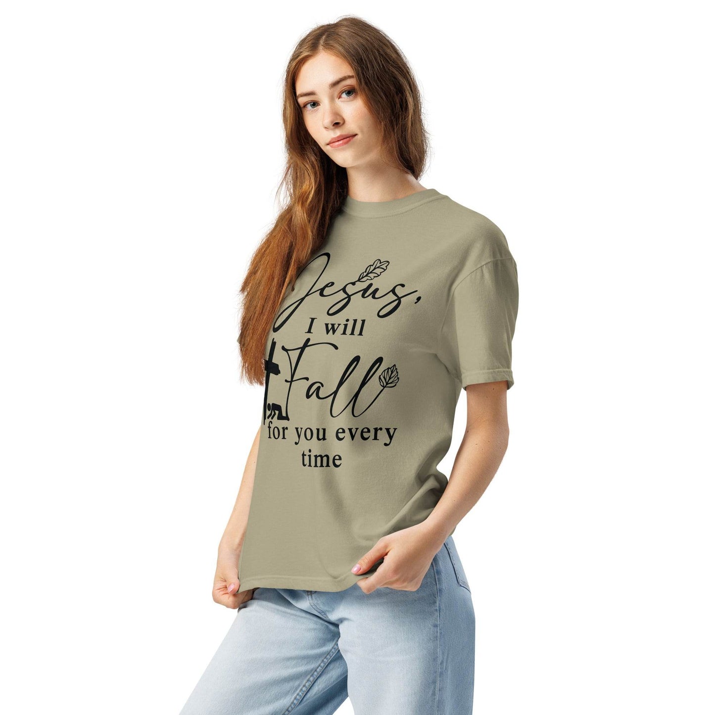Unisex garment-dyed heavyweight t-shirt - Truth is life Style