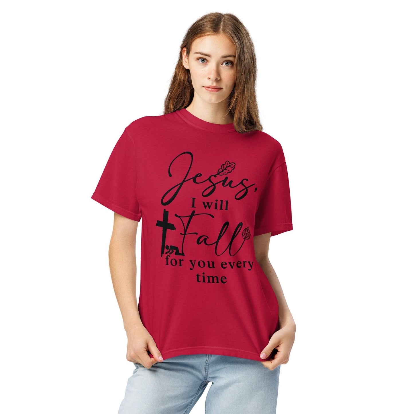 Unisex garment-dyed heavyweight t-shirt - Truth is life Style
