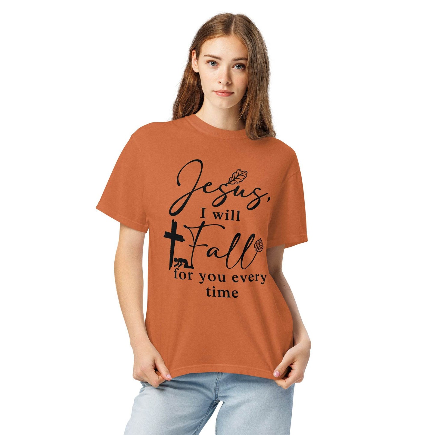 Unisex garment-dyed heavyweight t-shirt - Truth is life Style