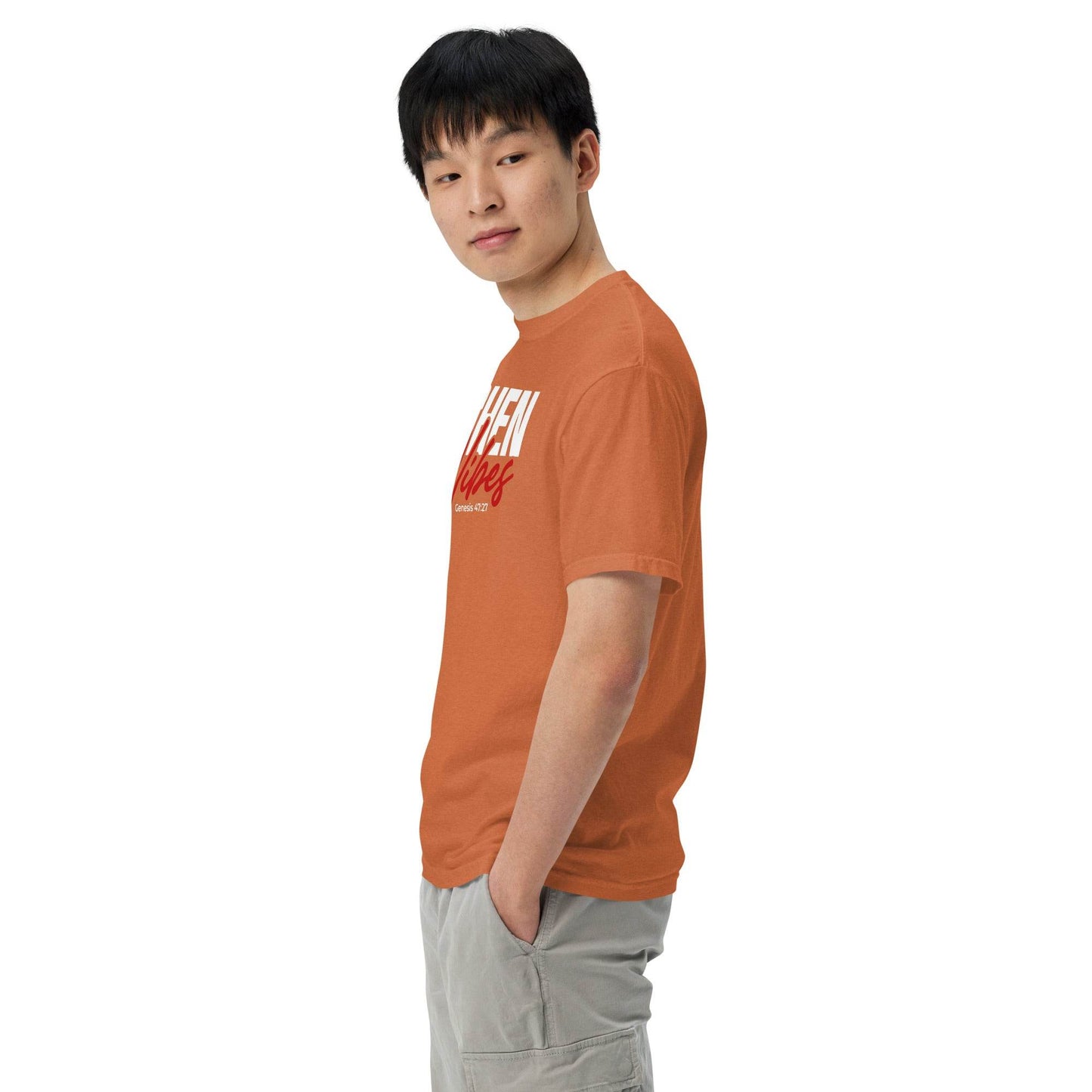 Unisex garment-dyed heavyweight t-shirt - Truth is life Style