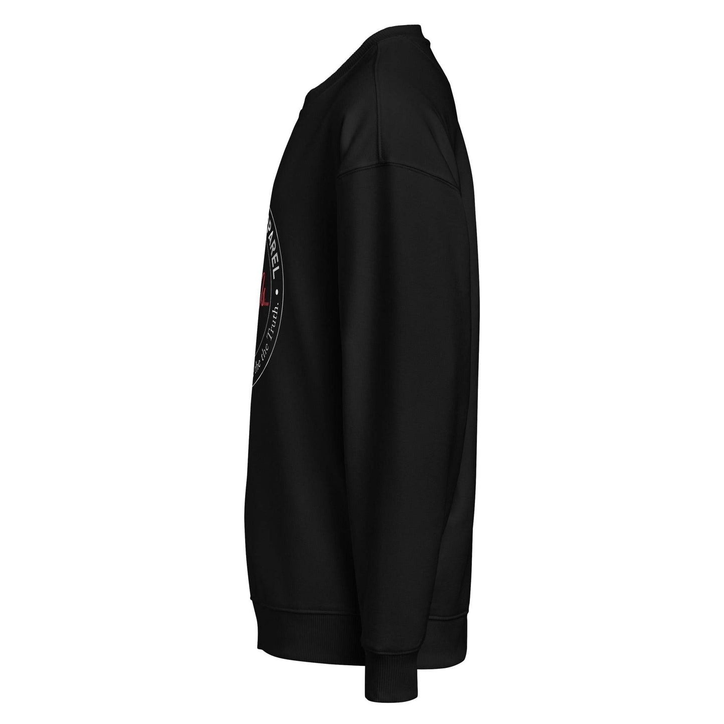 Unisex organic oversized sweatshirt - Truth is life Style