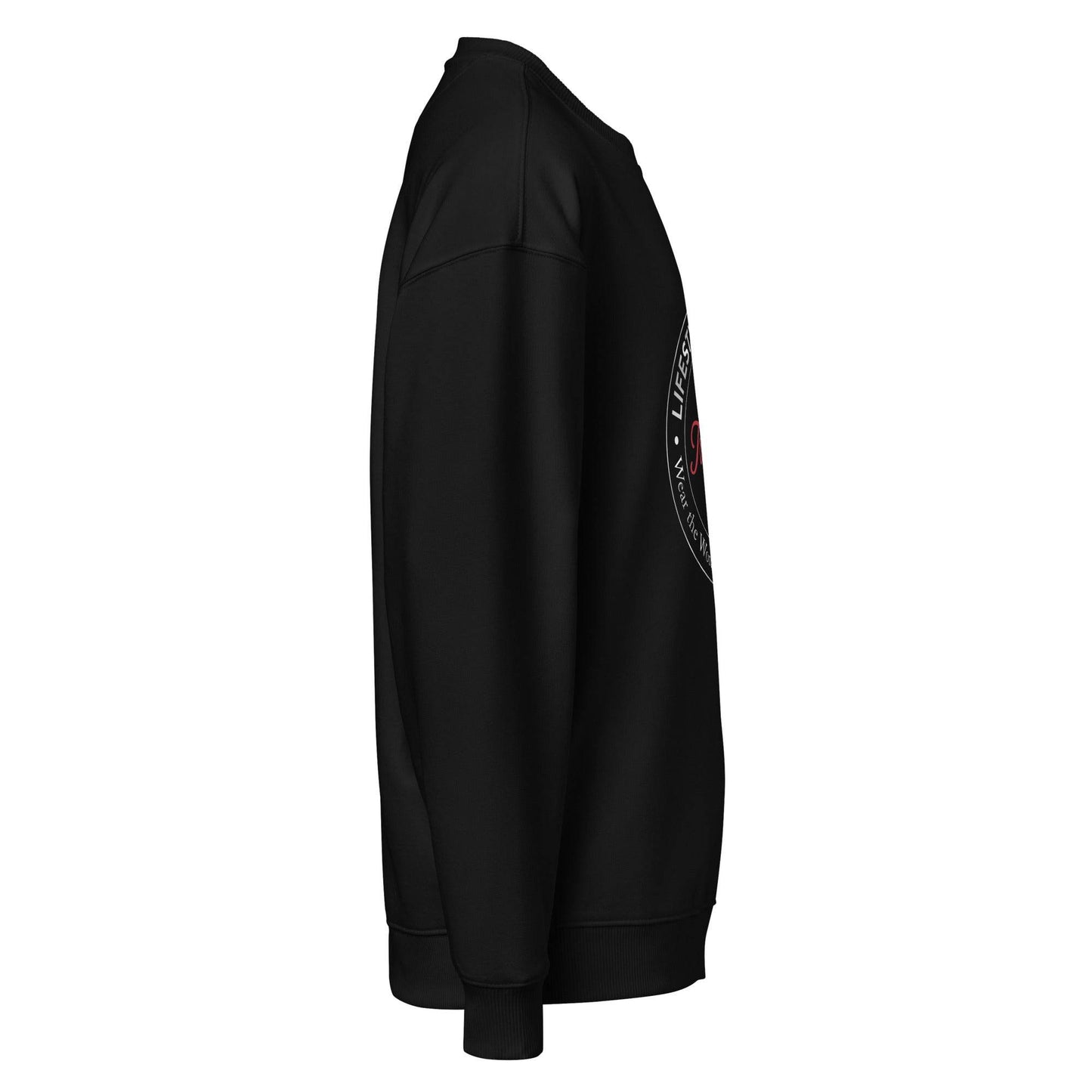 Unisex organic oversized sweatshirt - Truth is life Style