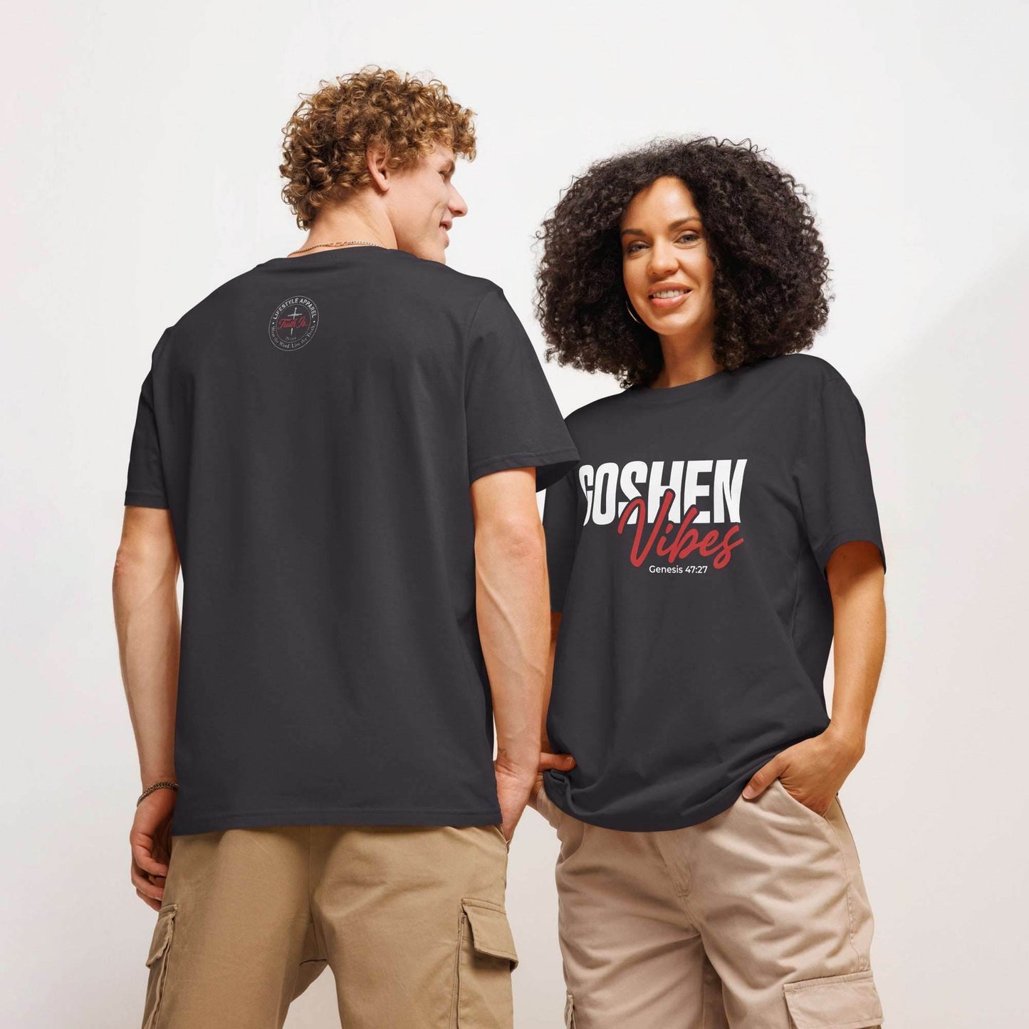 Unisex organic ribbed neck t-shirt - Truth is life Style