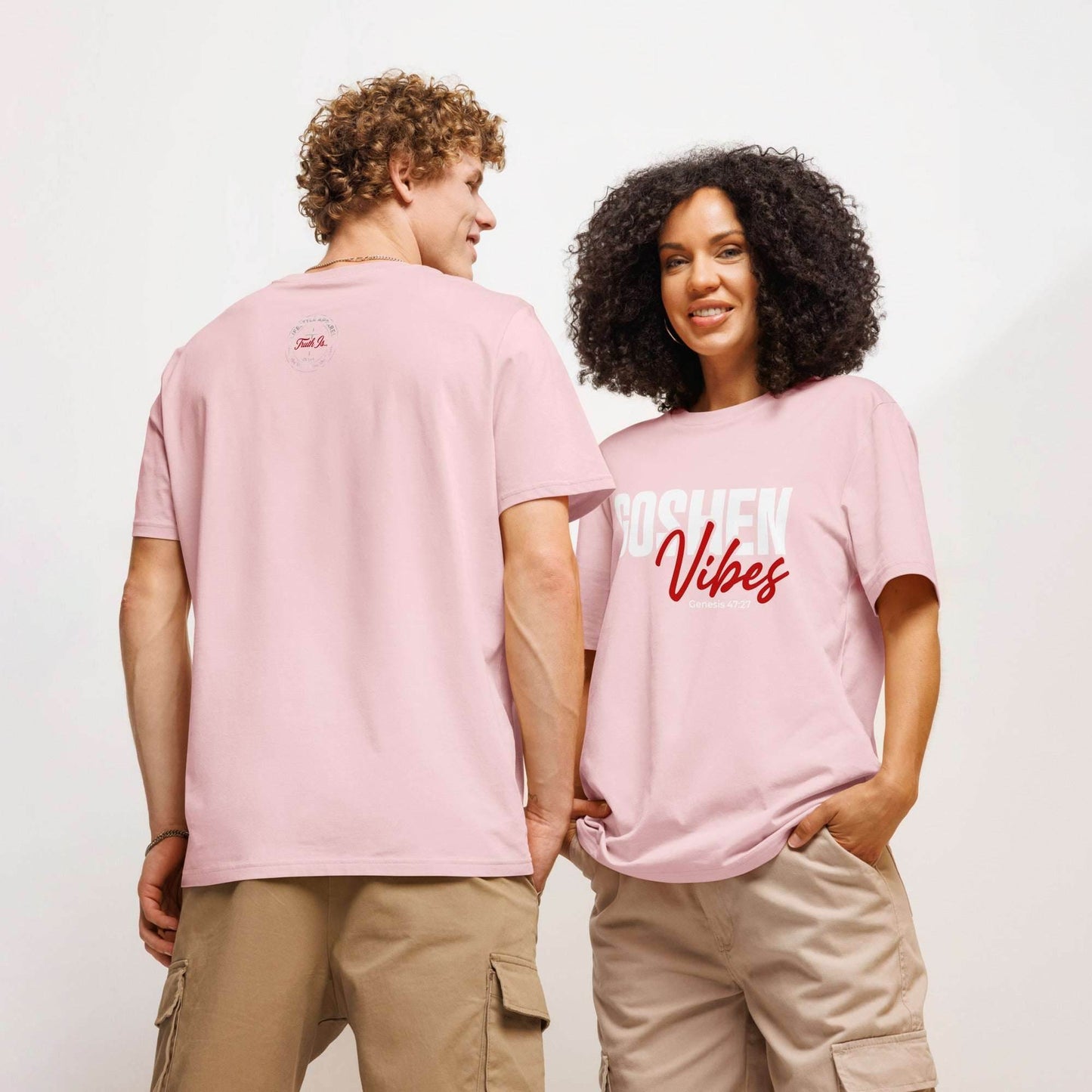 Unisex organic ribbed neck t-shirt - Truth is life Style
