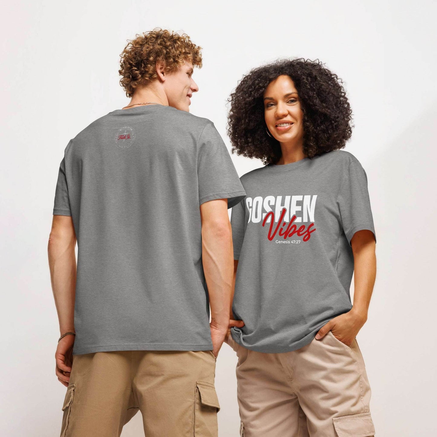 Unisex organic ribbed neck t-shirt - Truth is life Style