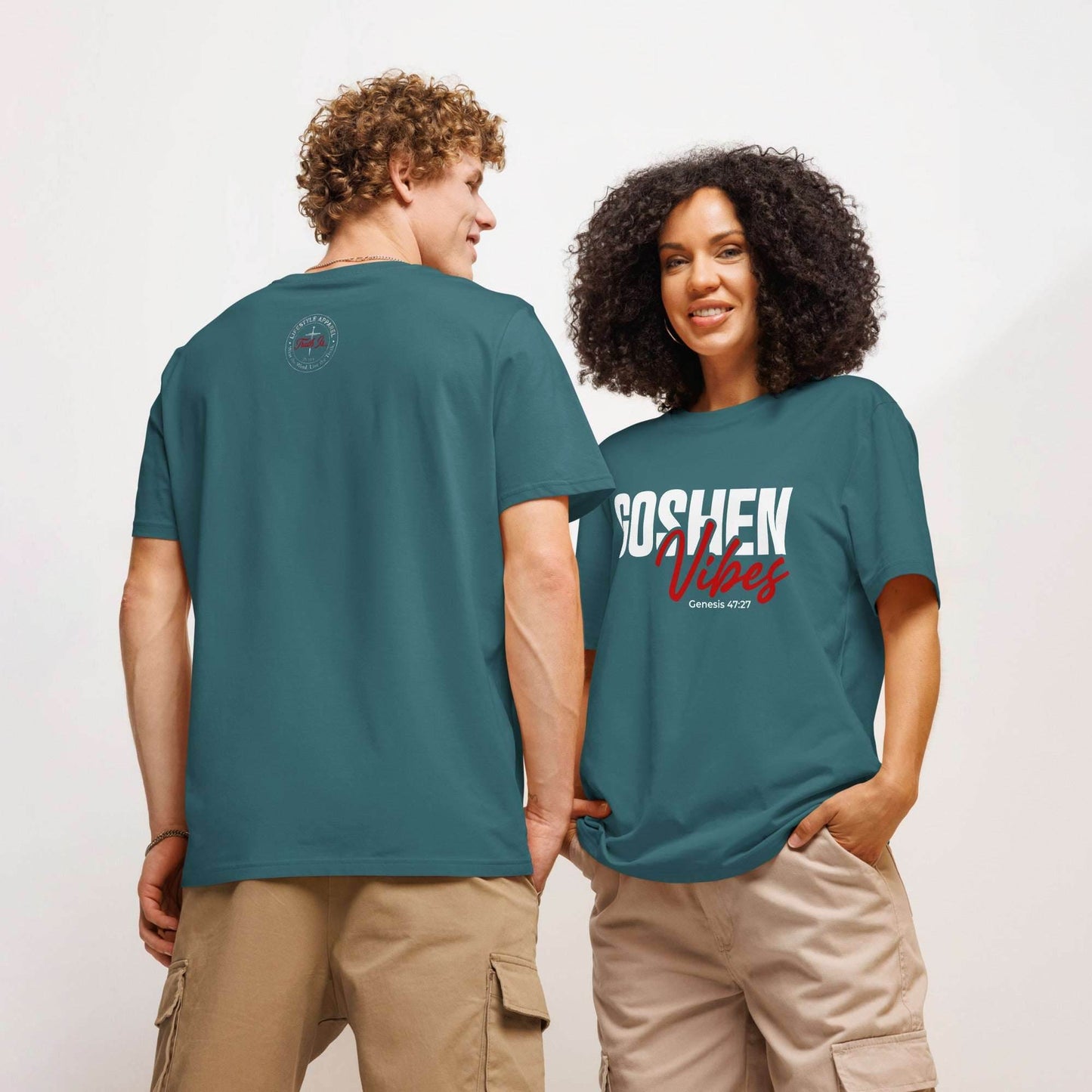 Unisex organic ribbed neck t-shirt - Truth is life Style
