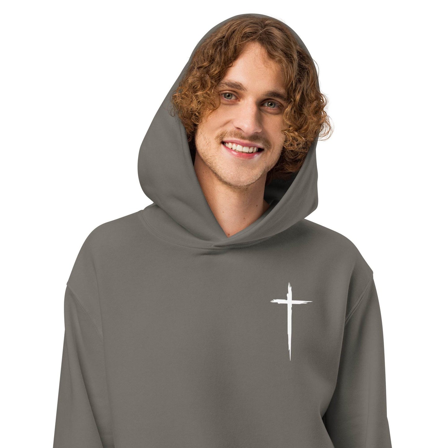 Oversized heavyweight hoodie - Truth is life Style