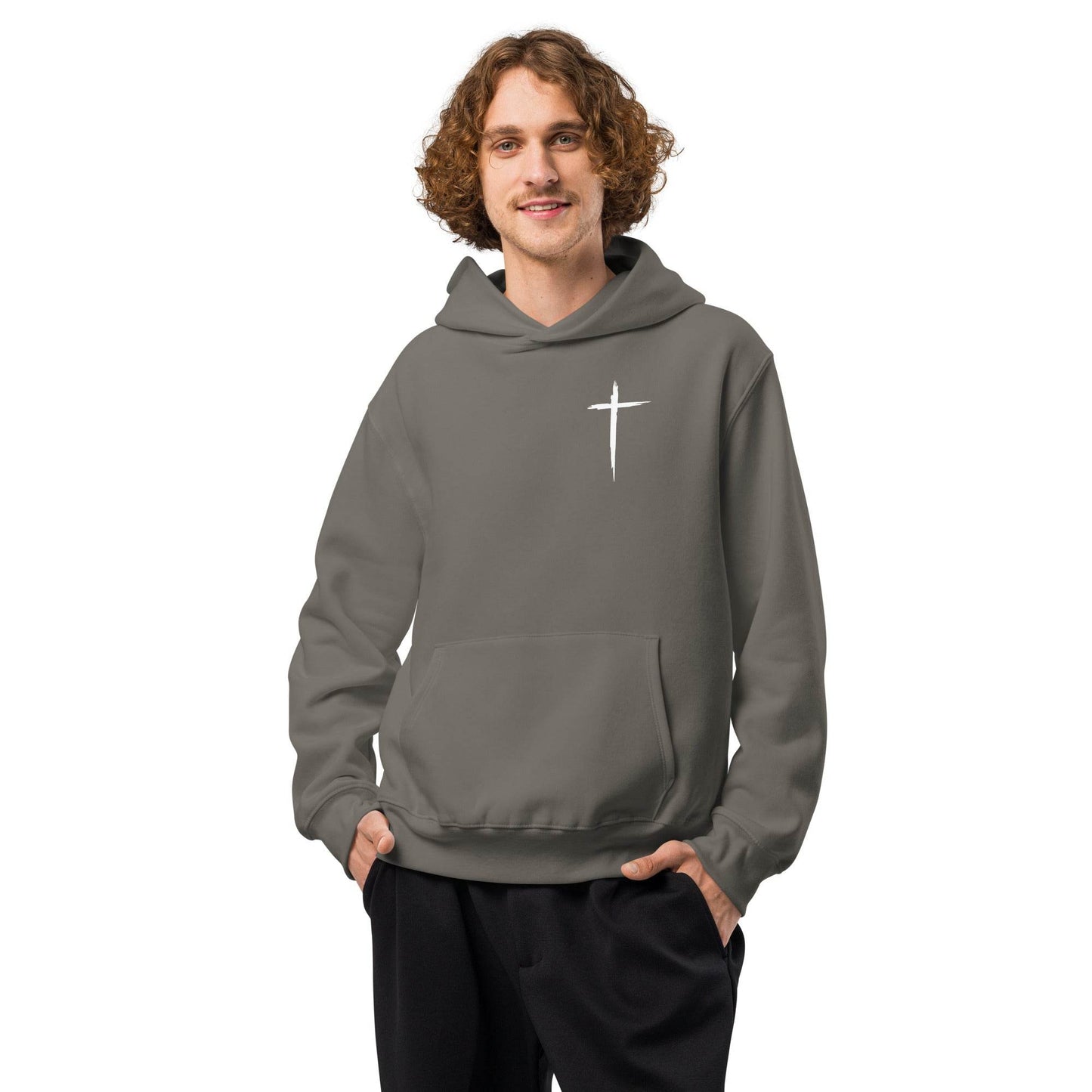 Oversized heavyweight hoodie - Truth is life Style