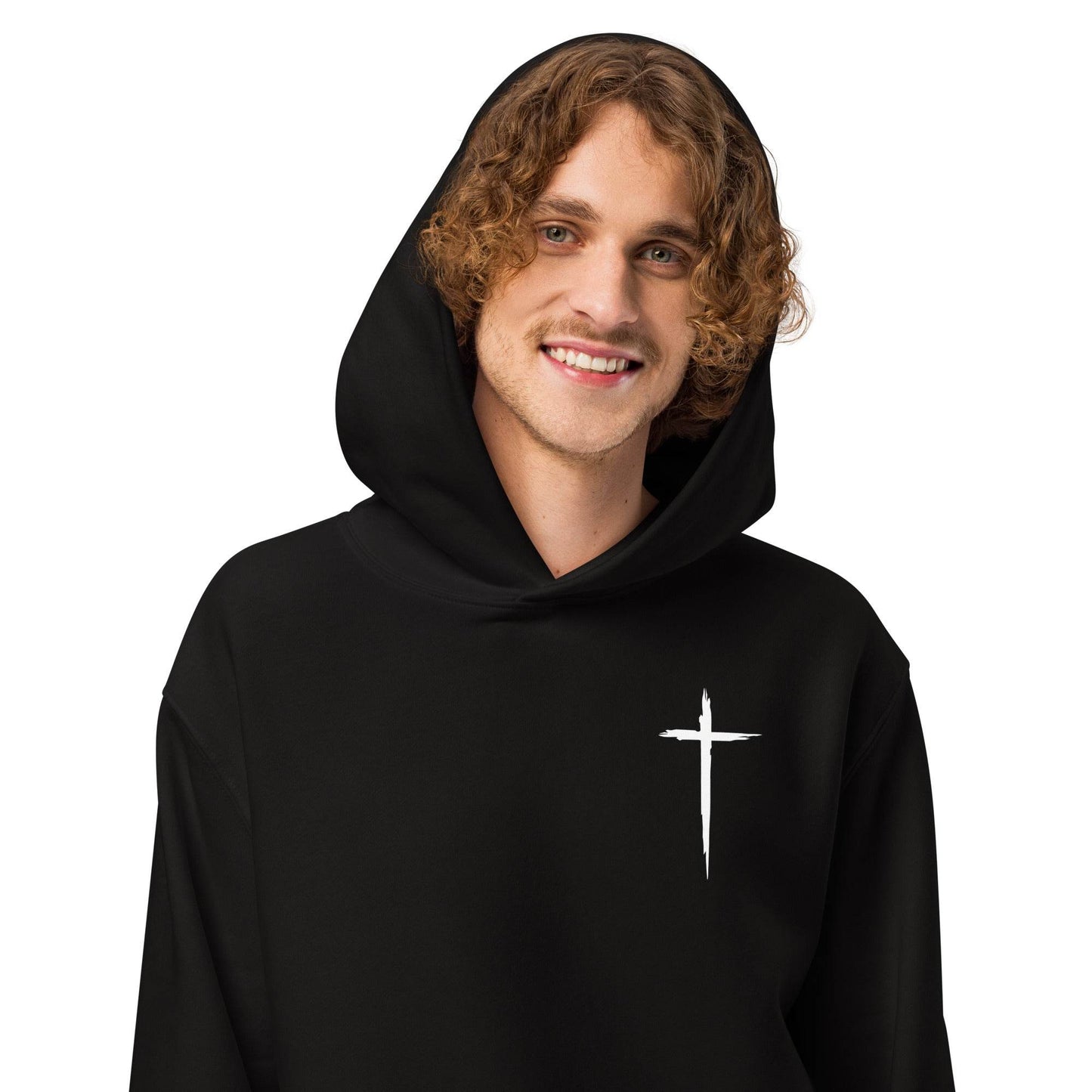 Oversized heavyweight hoodie - Truth is life Style