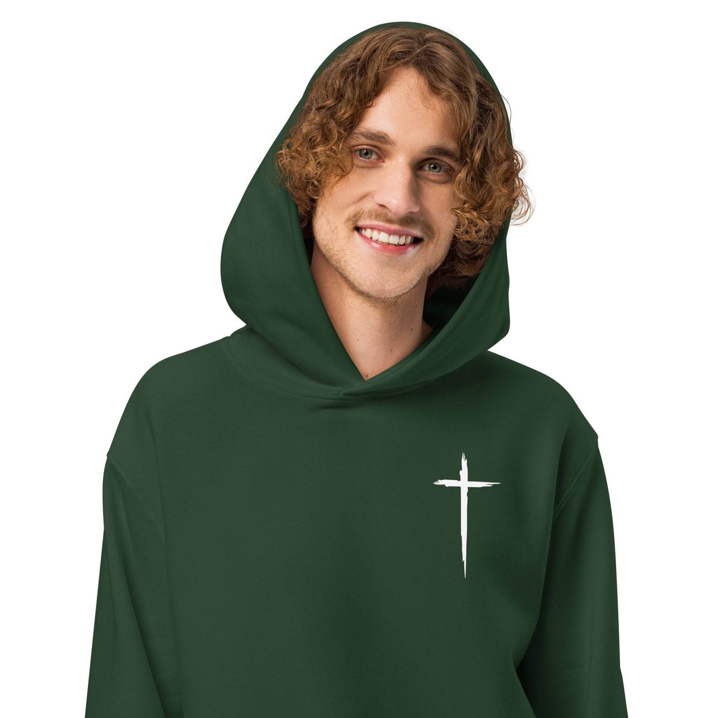 Oversized heavyweight hoodie - Truth is life Style