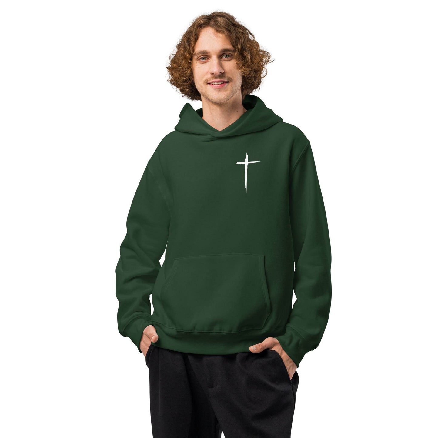 Oversized heavyweight hoodie - Truth is life Style
