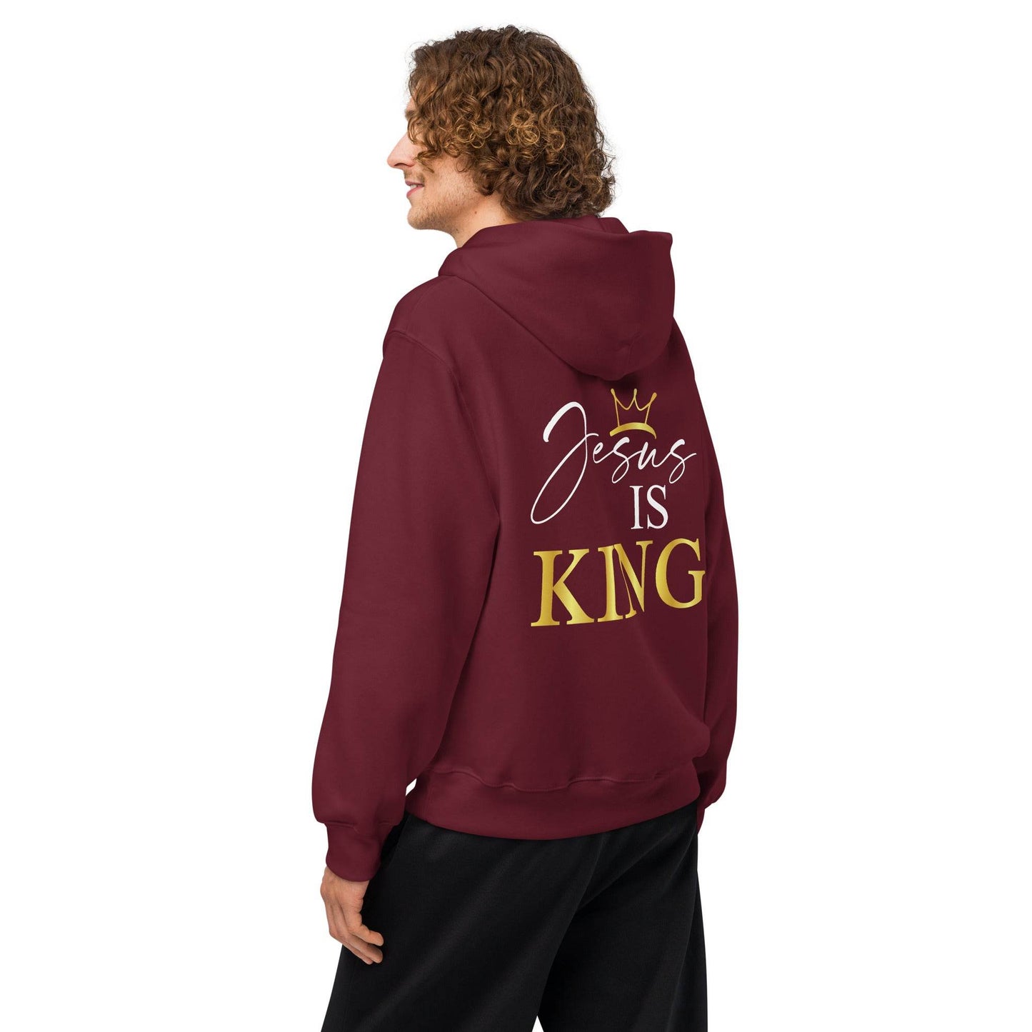 Oversized heavyweight hoodie - Truth is life Style