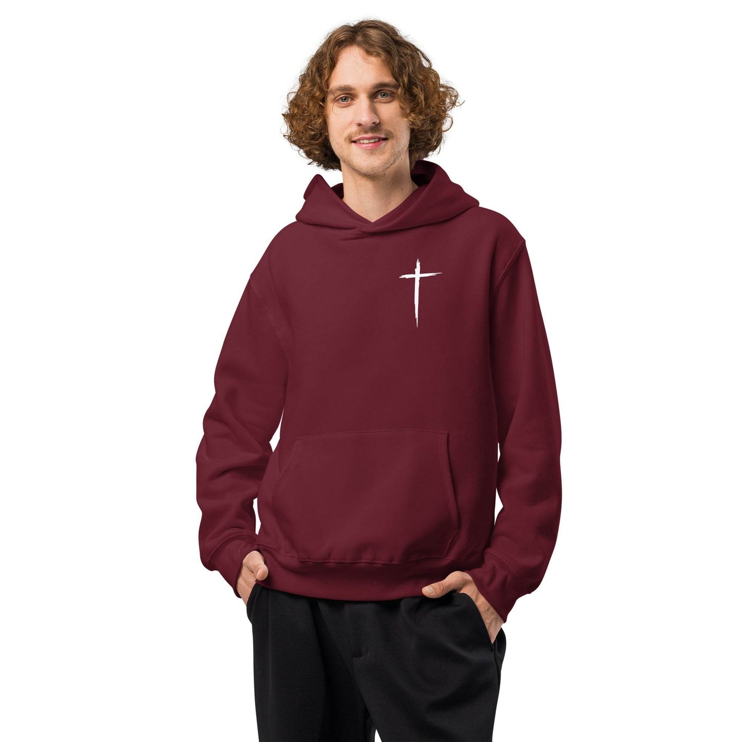 Oversized heavyweight hoodie - Truth is life Style