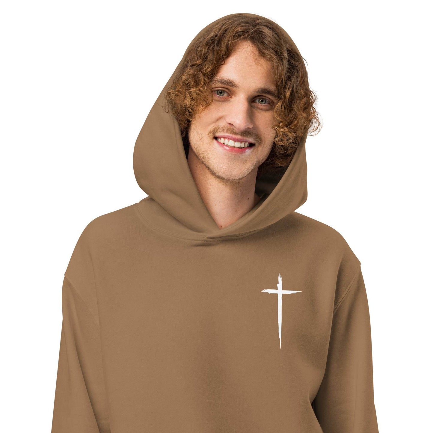 Oversized heavyweight hoodie - Truth is life Style