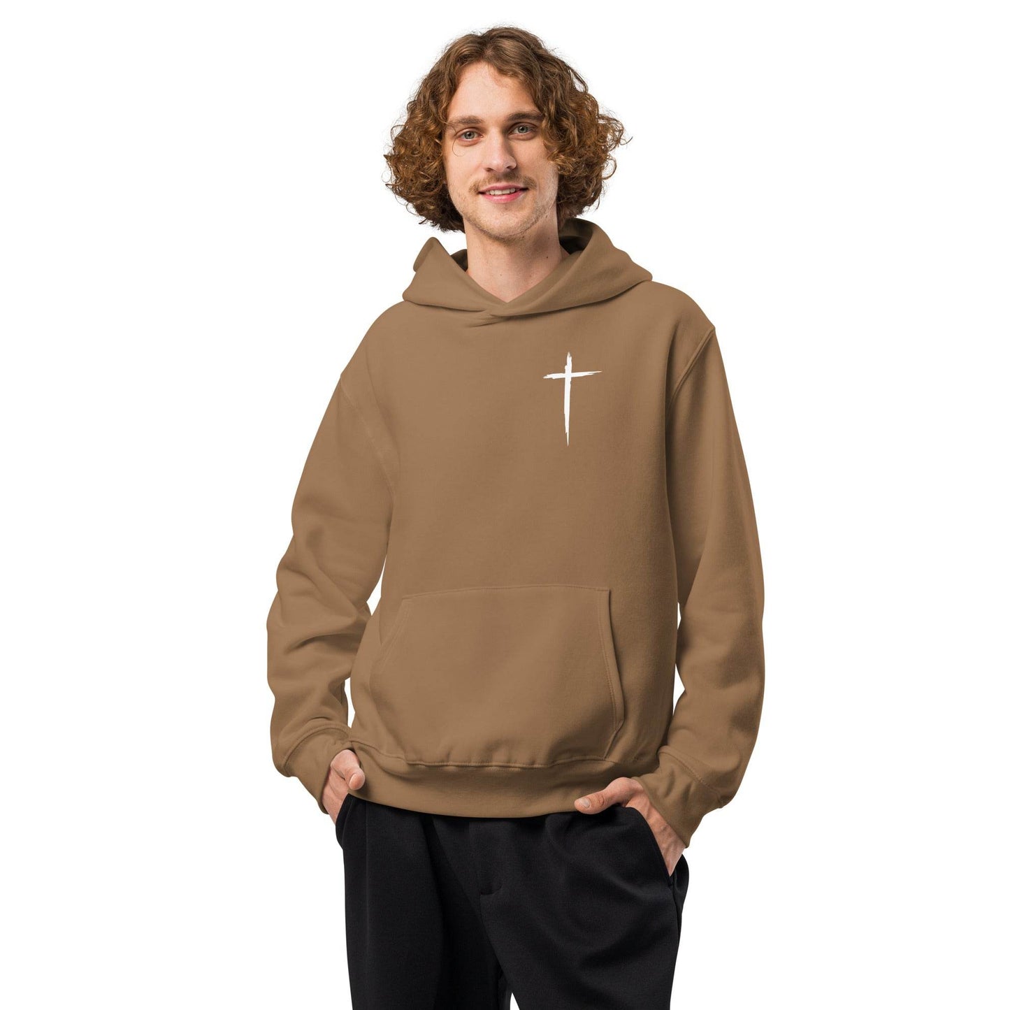 Oversized heavyweight hoodie - Truth is life Style