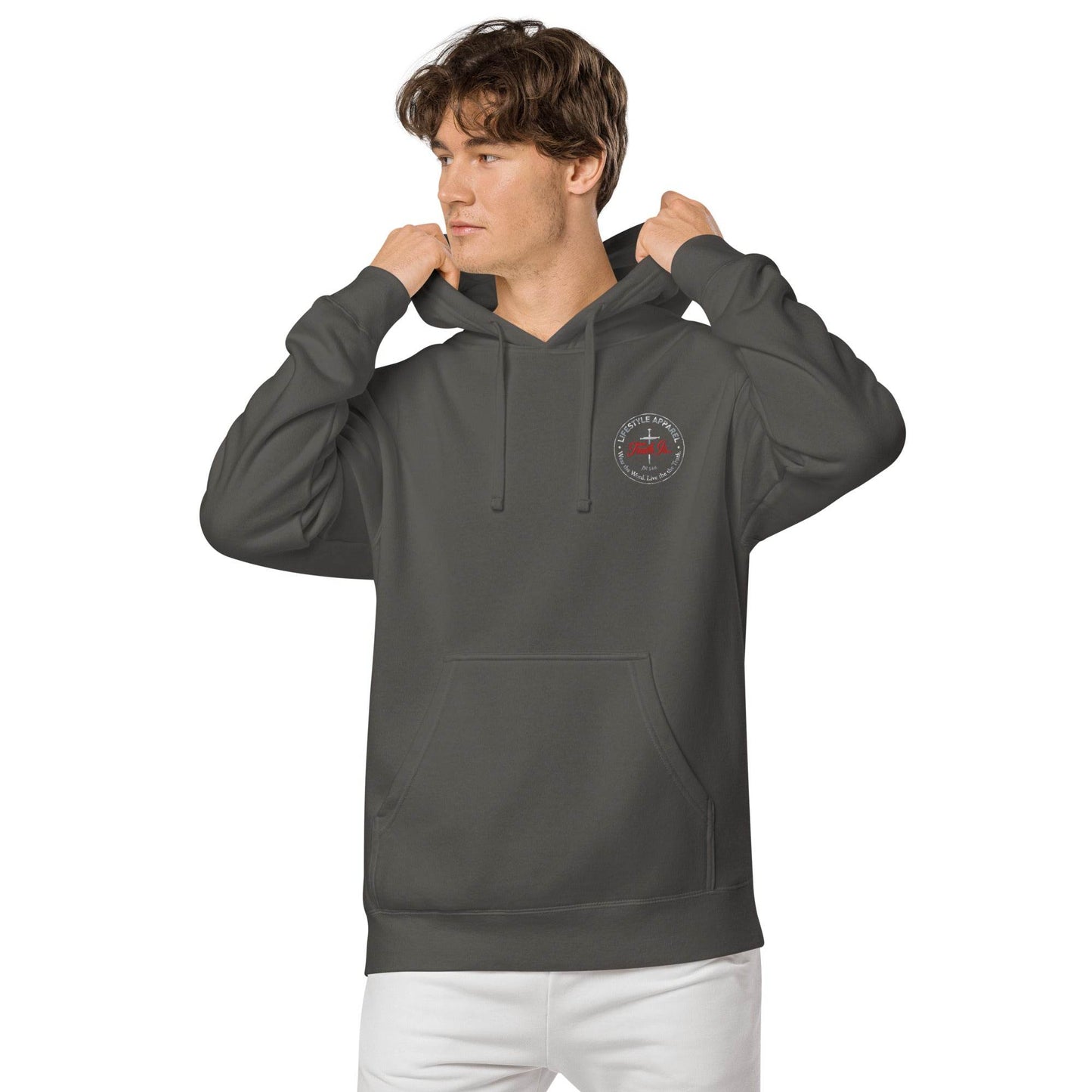 Unisex pigment-dyed hoodie - Truth is life Style
