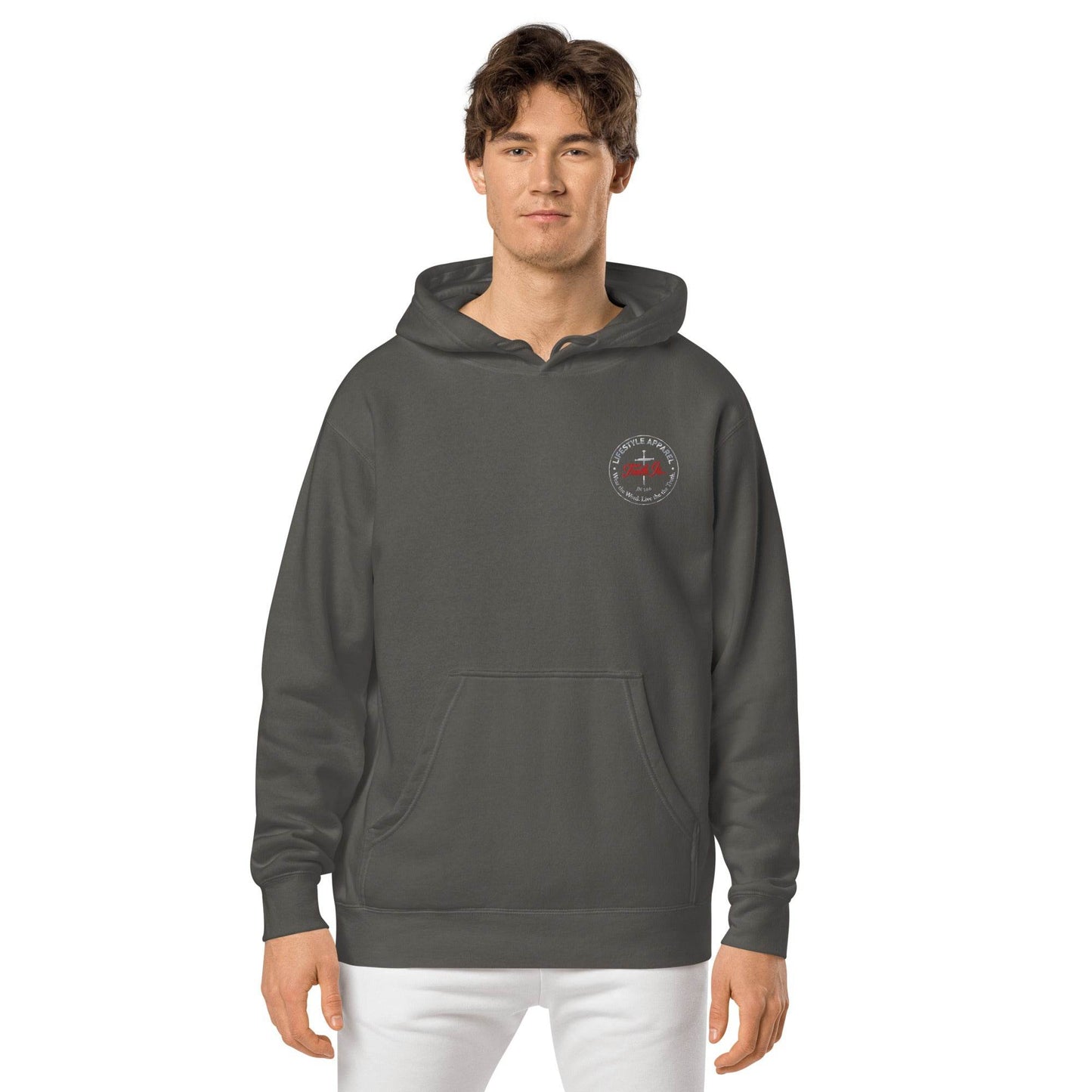 Unisex pigment-dyed hoodie - Truth is life Style
