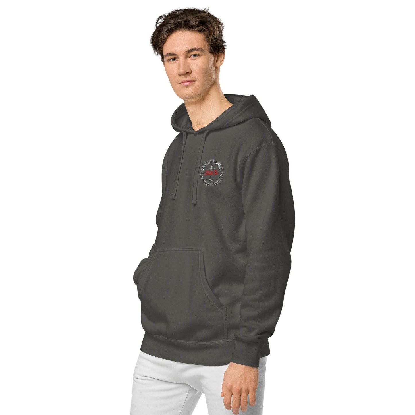 Unisex pigment-dyed hoodie - Truth is life Style