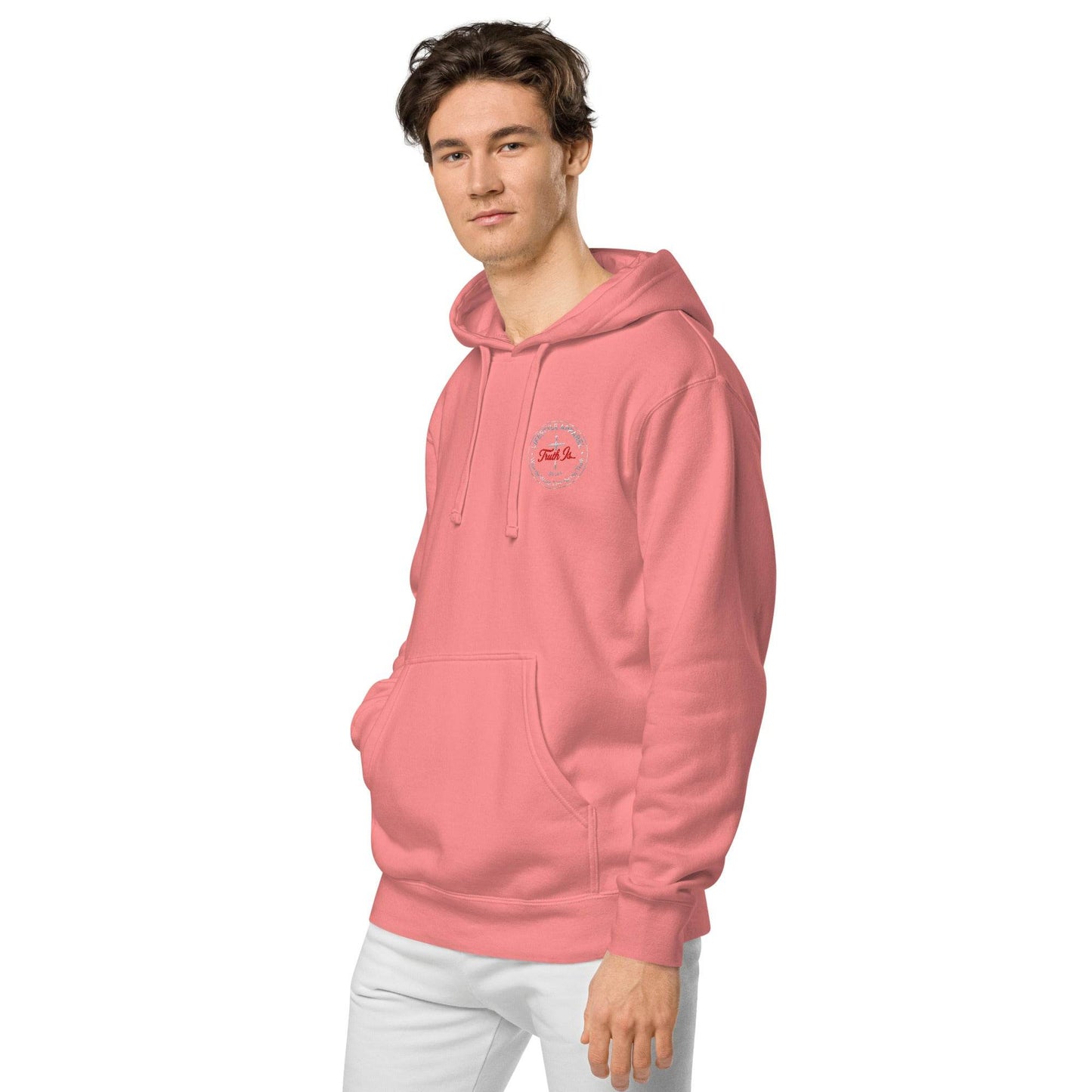 Unisex pigment-dyed hoodie - Truth is life Style