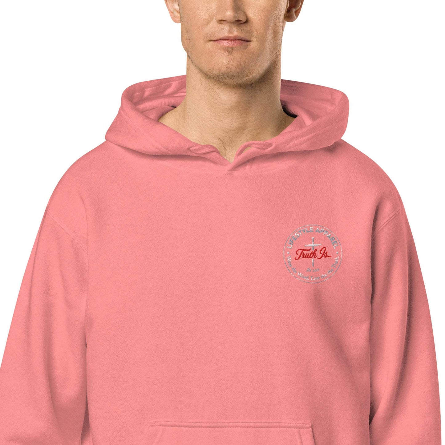 Unisex pigment-dyed hoodie - Truth is life Style