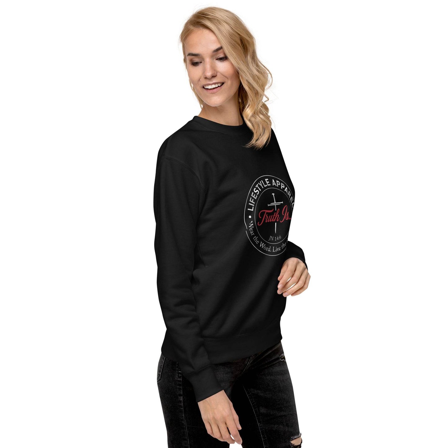Unisex Premium Sweatshirt - Truth is life Style