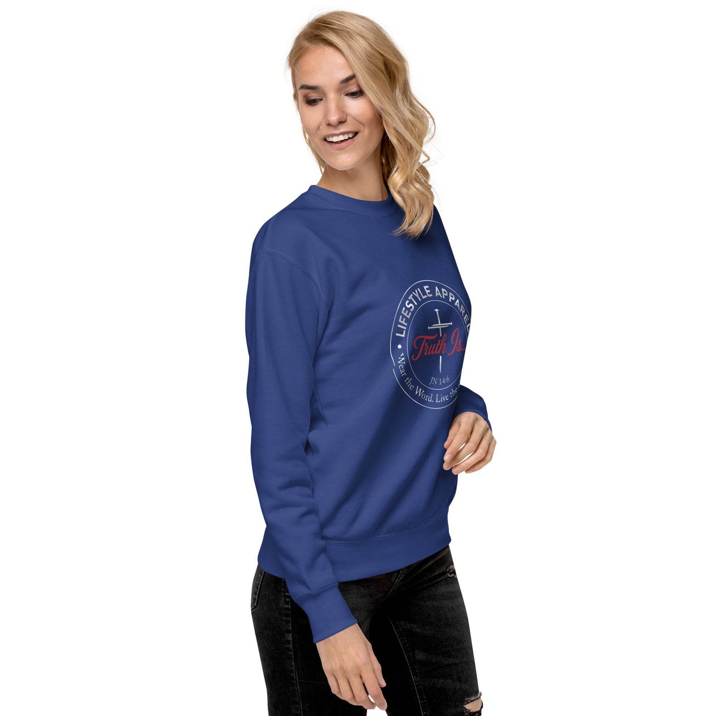 Unisex Premium Sweatshirt - Truth is life Style