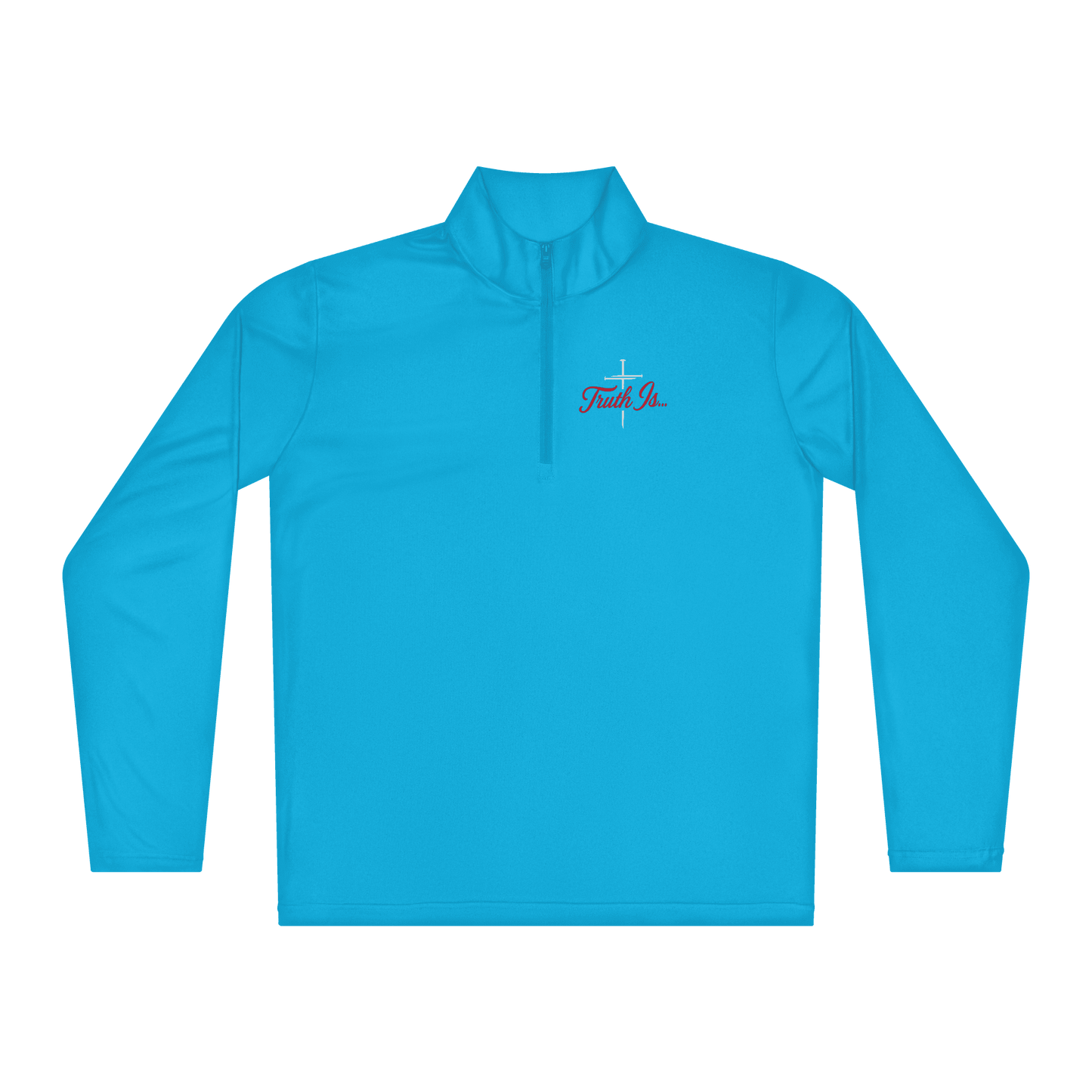 Lightweight quarter-zip pullover - Truth is life Style