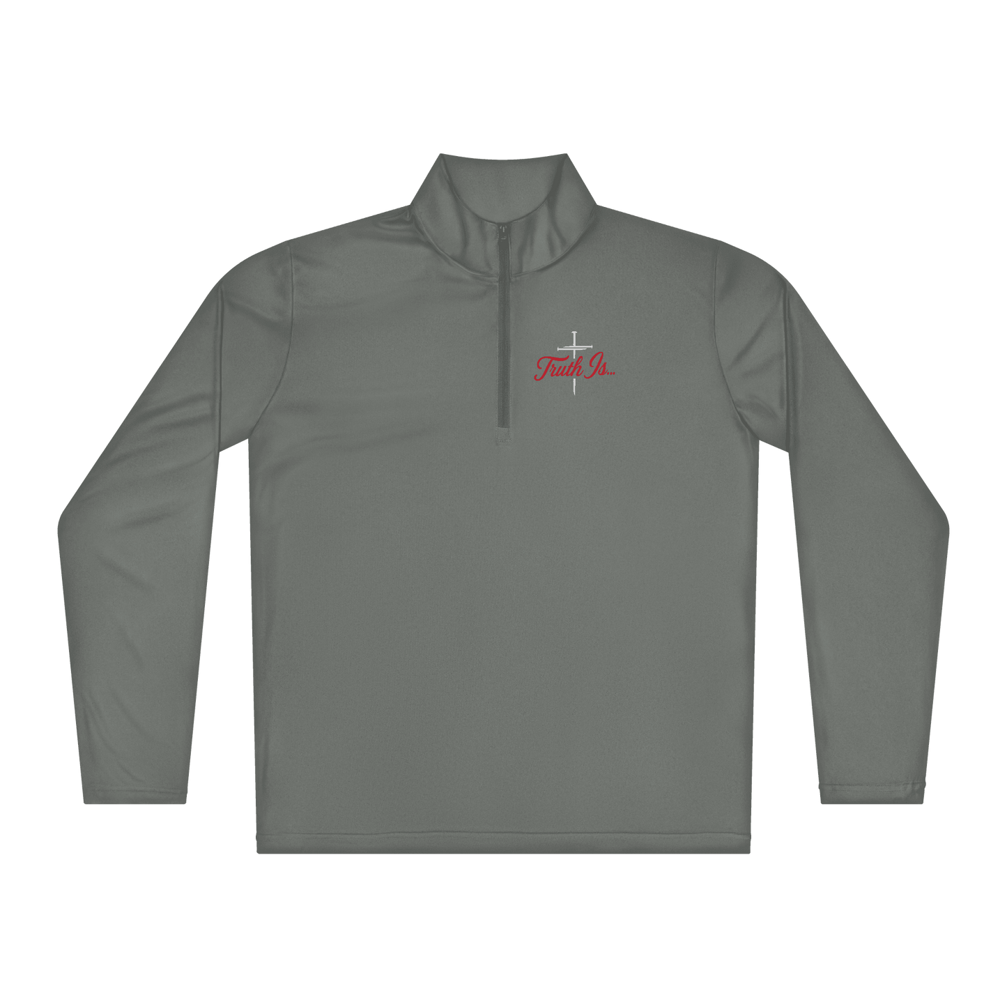 Lightweight quarter-zip pullover - Truth is life Style