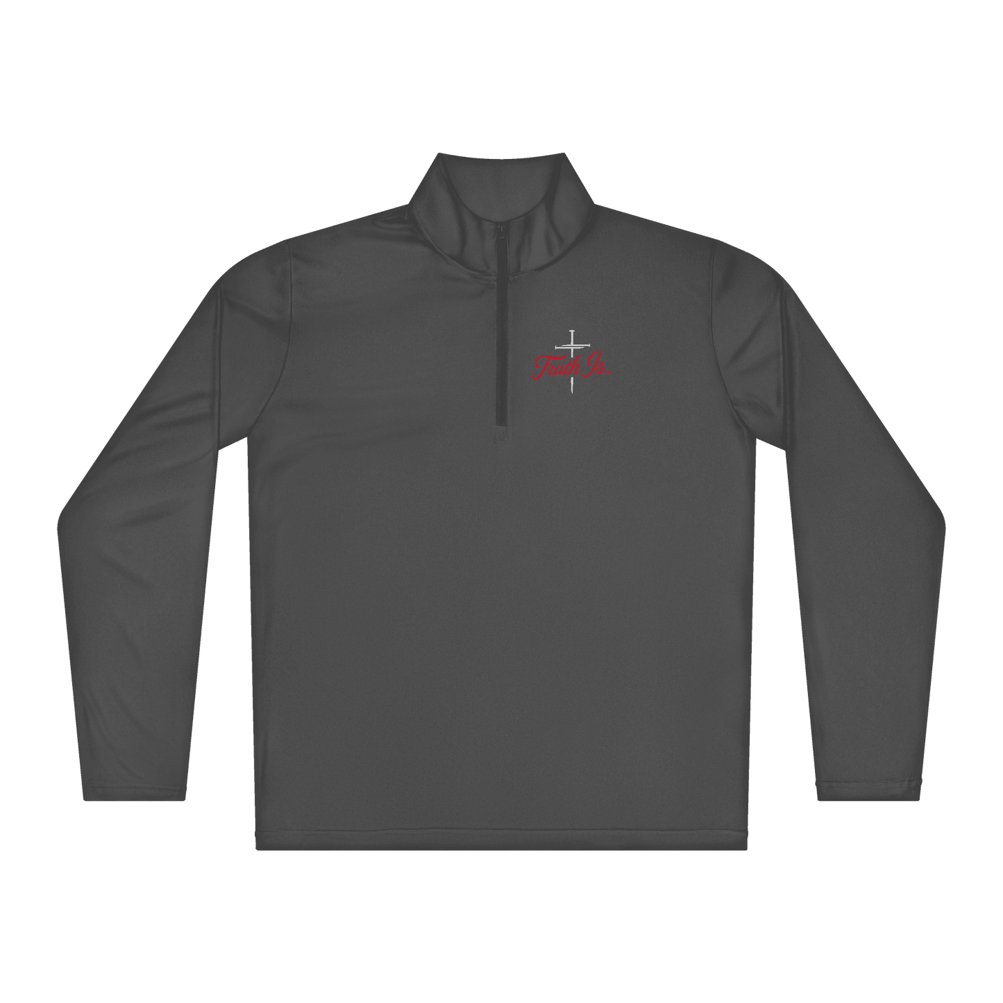 Lightweight quarter-zip pullover - Truth is life Style