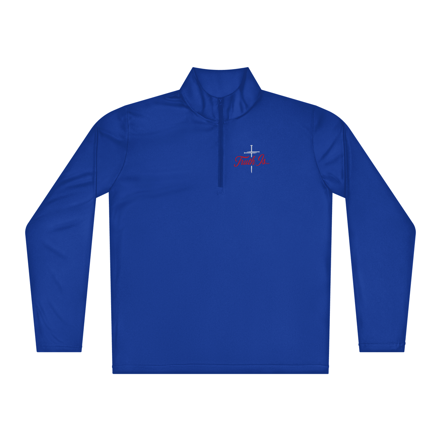 Lightweight quarter-zip pullover - Truth is life Style