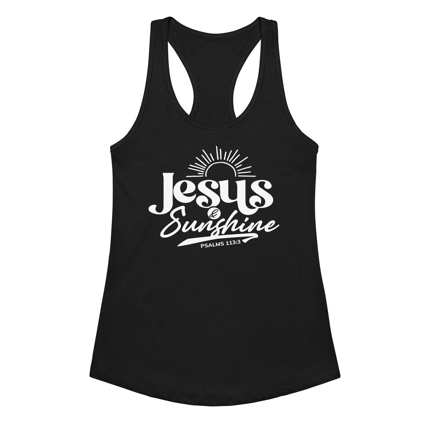 Women’s fitted racerback tank top - Truth is life Style