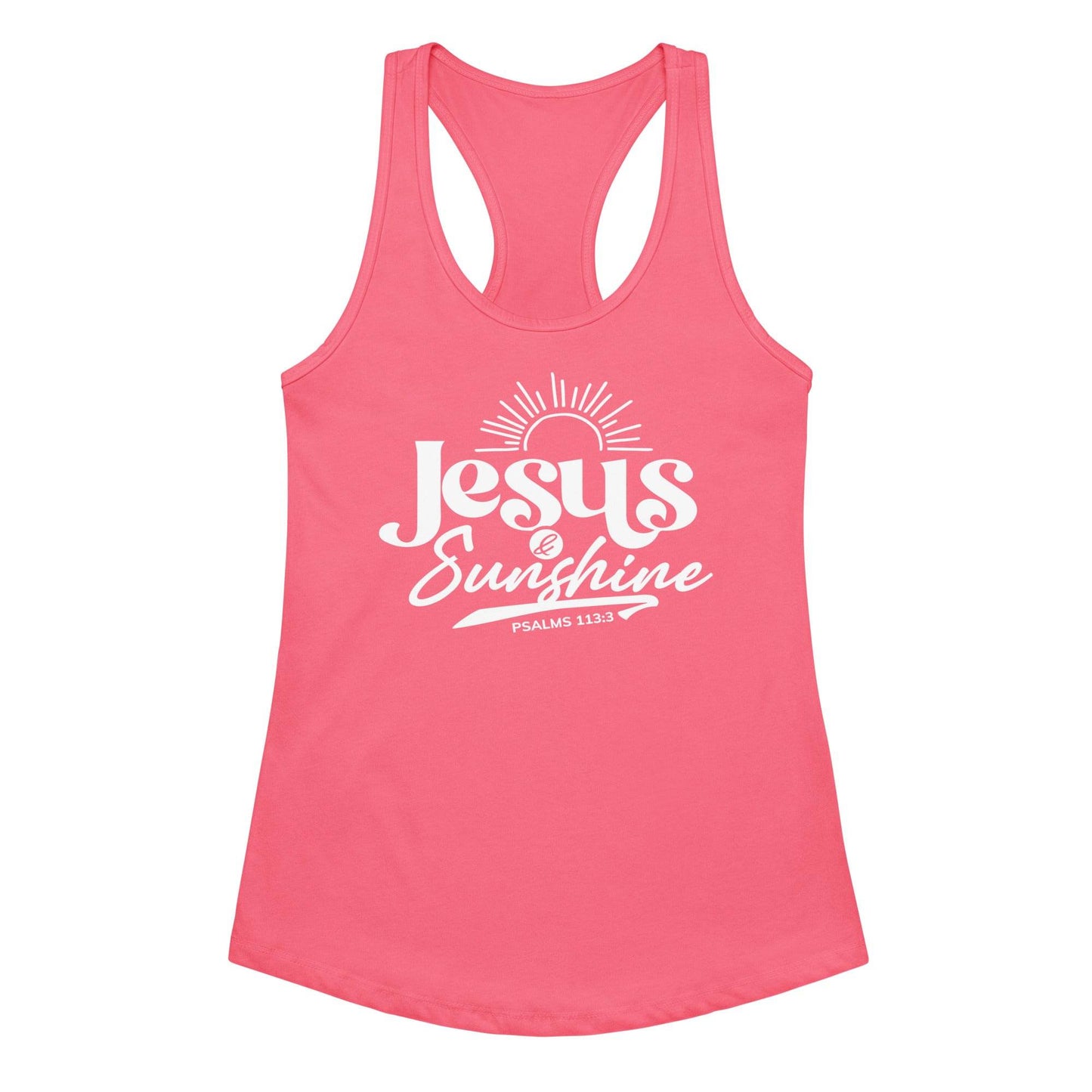 Women’s fitted racerback tank top - Truth is life Style
