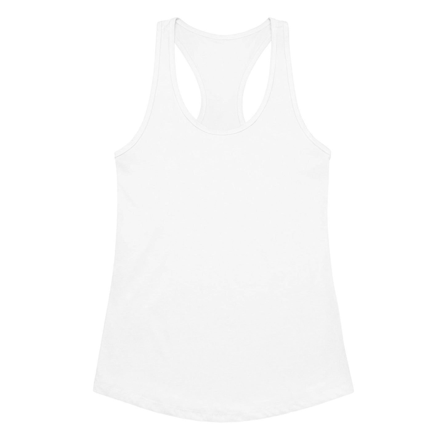 Women’s fitted racerback tank top - Truth is life Style