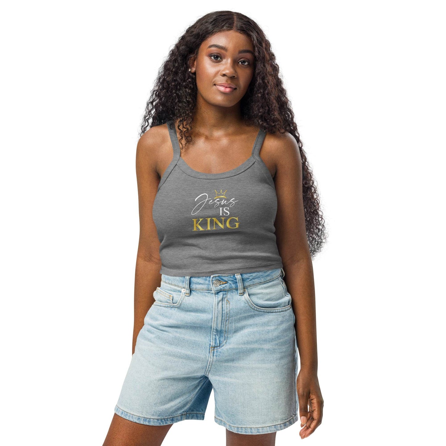 Women’s micro-rib tank top - Truth is life Style