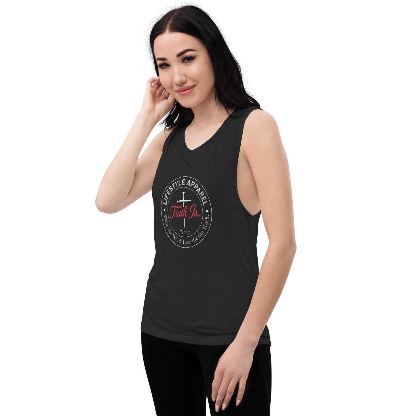 Ladies’ Muscle Tank - Truth is life Style