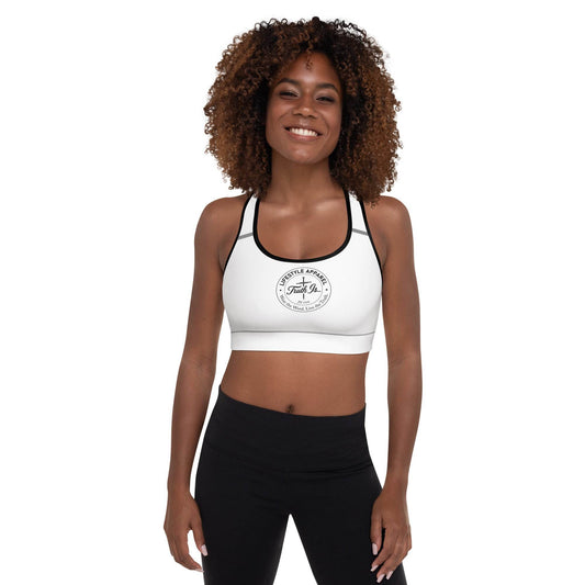 Padded Sports Bra - Truth is life Style