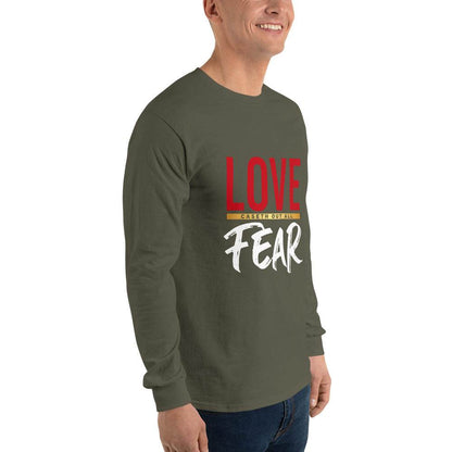 Men’s Long Sleeve Shirt - Truth is life Style